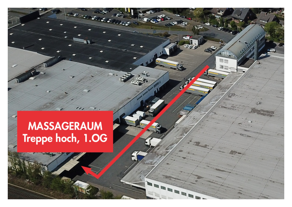 Wegbeschreibung zum Massageraum in der Harkortstraße 30